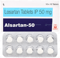 Alsartan 50 Tablet 10