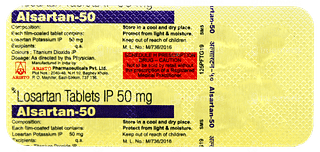 Alsartan 50 Tablet 10