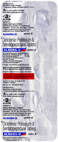 Alsera D Tablet 10