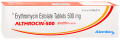 Althrocin 500 Tablet 10 Althrocin 500 Tablet 10