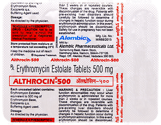 Althrocin 500 Tablet 10