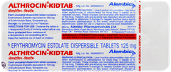 Althrocin Kid Tablet 10