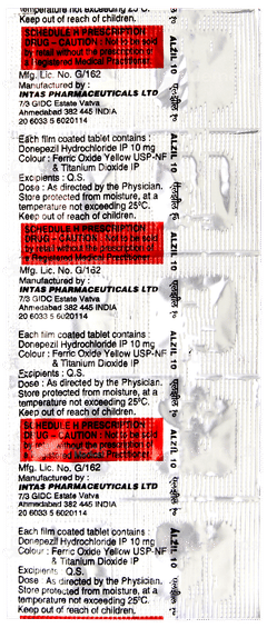 Alzil 10 Tablet 10 Alzil 10 Tablet 10