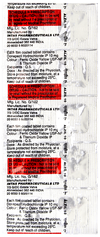Alzil 10 Tablet 10