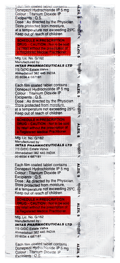 Alzil 5 Tablet 10 Alzil 5 Tablet 10