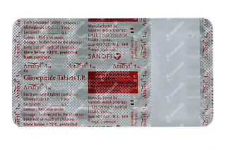 Amaryl 1 MG Tablet 30