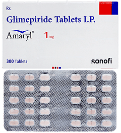 Amaryl 1mg Tablet 30