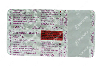 Amaryl 3 MG Tablet 30