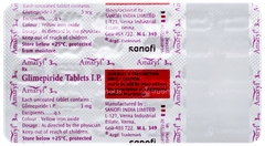 Amaryl 3mg Tablet 30 Amaryl 3mg Tablet 30