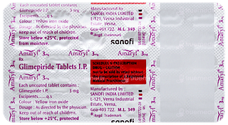 Amaryl 3mg Tablet 30