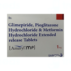 Amaryl Mp 1mg Tablet 20 Amaryl Mp 1mg Tablet 20