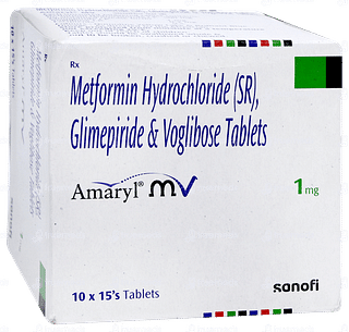 Amaryl Mv 1mg Tablet 15