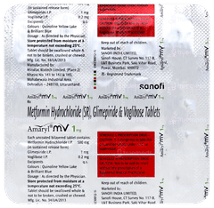 Amaryl Mv 1mg Tablet 15 Amaryl Mv 1mg Tablet 15