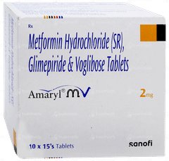 Amaryl Mv 2mg Tablet 15