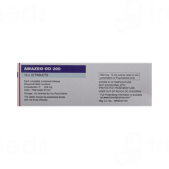 Amazeo Od 200 MG Tablet 10