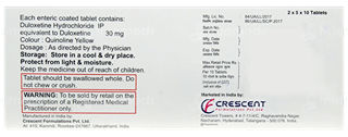 Ambidext 30 Mg Tablet 10