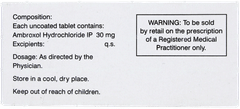 Ambrodil Tablet 10