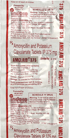 Amclaid 375 Tablet 6