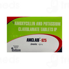 Amclaid 625 Tablet 10 Amclaid 625 Tablet 10