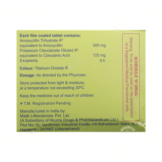 Amclaid 625 Tablet 6