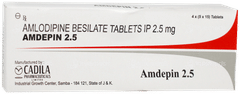 Amdepin 2.5 Tablet 15 Amdepin 2.5 Tablet 15