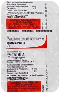 Amdepin 5 Tablet 15 Amdepin 5 Tablet 15