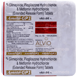 Ameto Gp 1 Tablet 15