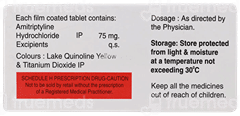 Amicon 75 Mg Tablet 10