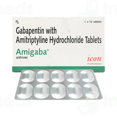 Amigaba 300/10 MG Tablet 10