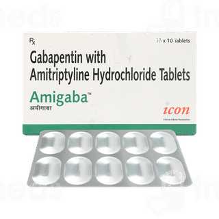 Amigaba 300/10 MG Tablet 10