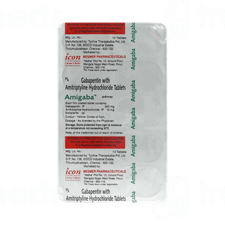 Amigaba 300/10 MG Tablet 10