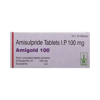 Amigold 100 MG Tablet 10