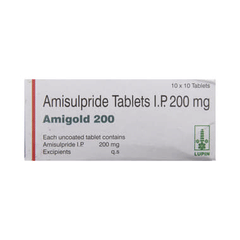 Amigold 200 MG Tablet 10