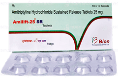 Amilift Sr 25 Mg Tablet 10