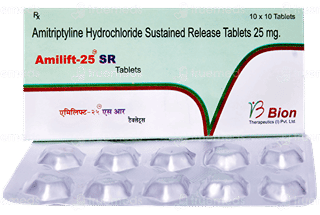 Amilift Sr 25 Mg Tablet 10