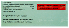 Amilift Sr 25 Mg Tablet 10