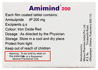 Amimind 200 Mg Tablet 10