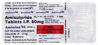 Amimind 50 Mg Tablet 10