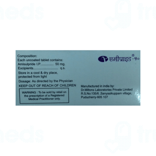 Amipride 50 MG Tablet 10