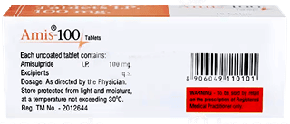 Amis 100 Mg Tablet 10