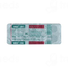 Amis 200 MG Tablet 10