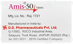 Amis 50 Mg Tablet 10