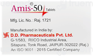 Amis 50 Mg Tablet 10