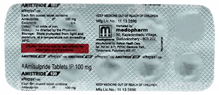 Amistride 100 Mg Tablet 10