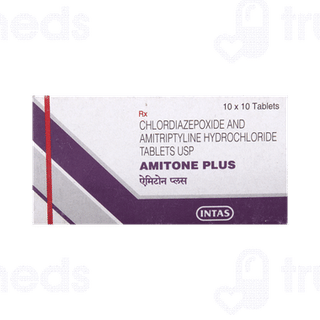 Amitone Plus 12.5/5 MG Tablet 10