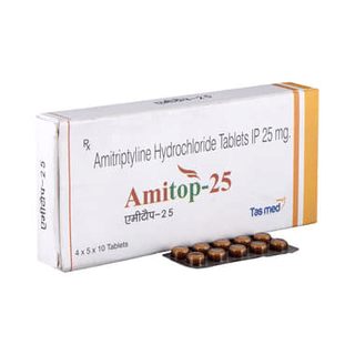 Amitop 25mg Tablet 10