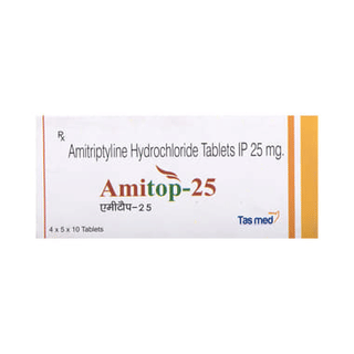 Amitop 25mg Tablet 10