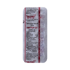 Amitop 25mg Tablet 10