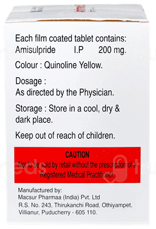 Amitrend 200 Mg Tablet 10