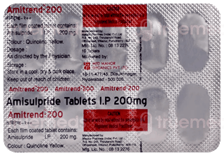 Amitrend 200 Mg Tablet 10